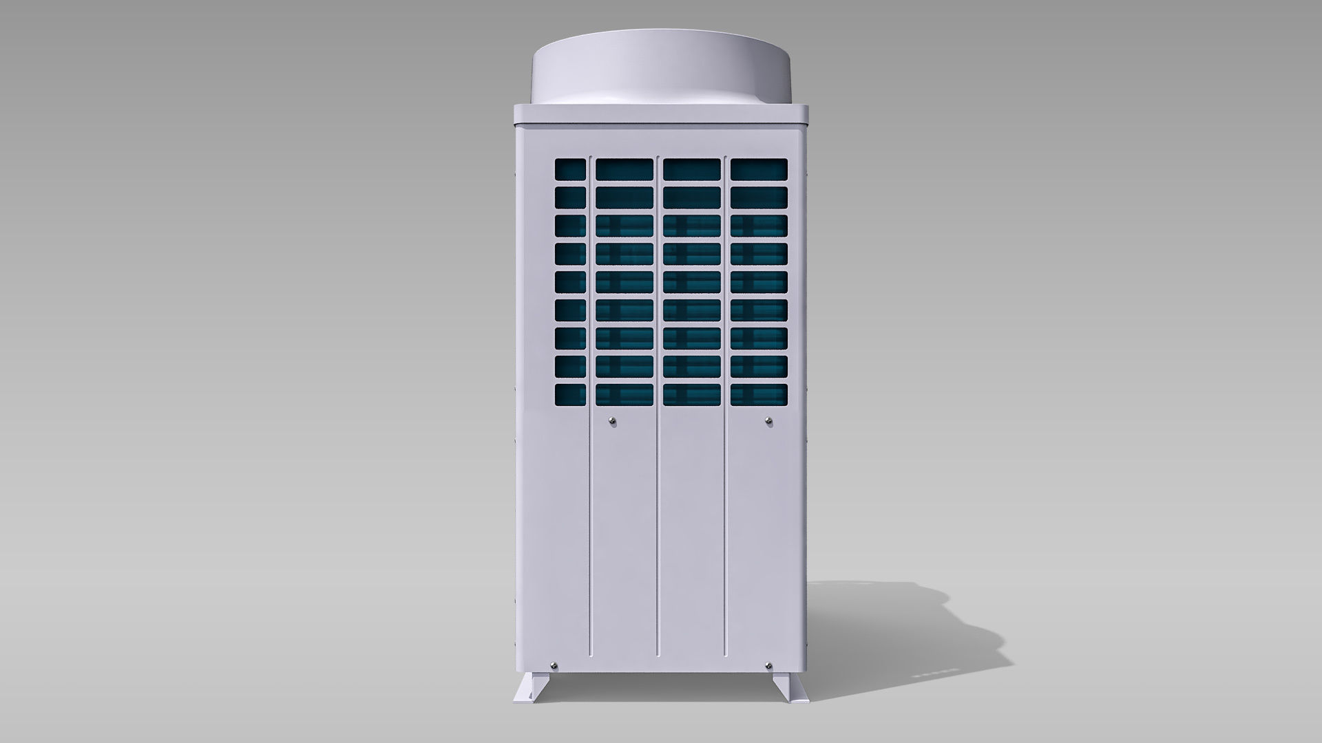 20hp Toshiba Carrier VRF Heat Recovery Outdoor Unit Low-poly 3D model_5