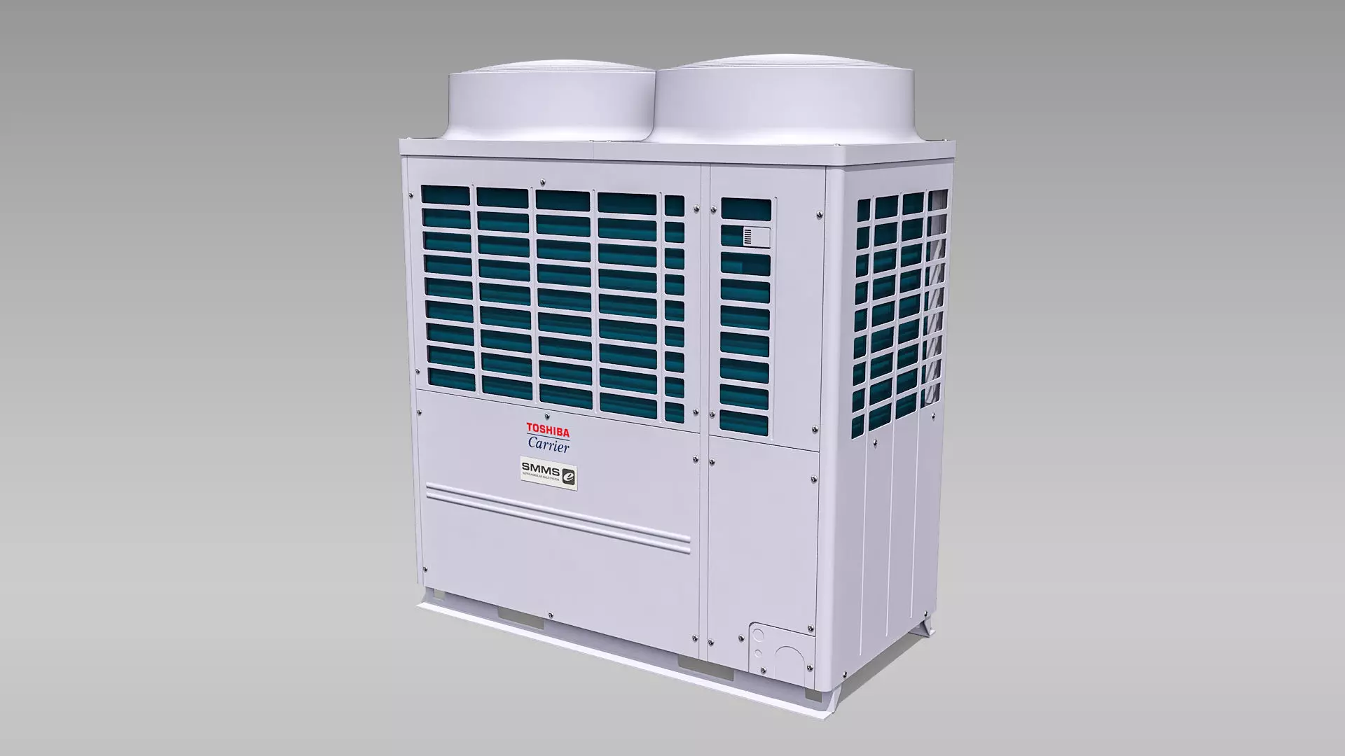 20hp Toshiba Carrier VRF Heat Recovery Outdoor Unit Low-poly 3D model_0