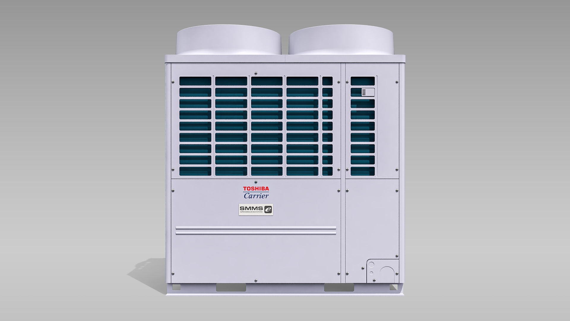20hp Toshiba Carrier VRF Heat Recovery Outdoor Unit Low-poly 3D model_3