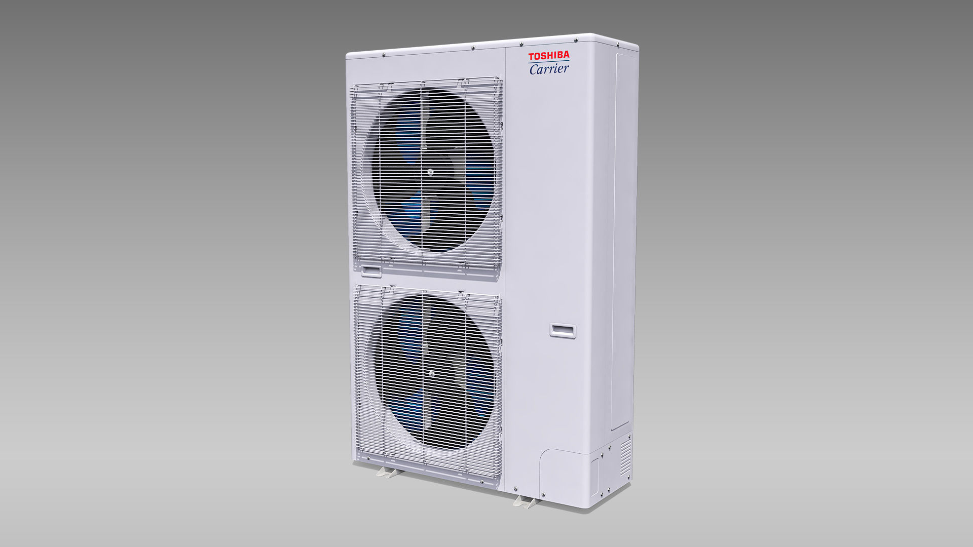 Single-phase Toshiba Carrier VRF Heat Pump Outdoor Unit Low-poly 3D model_1