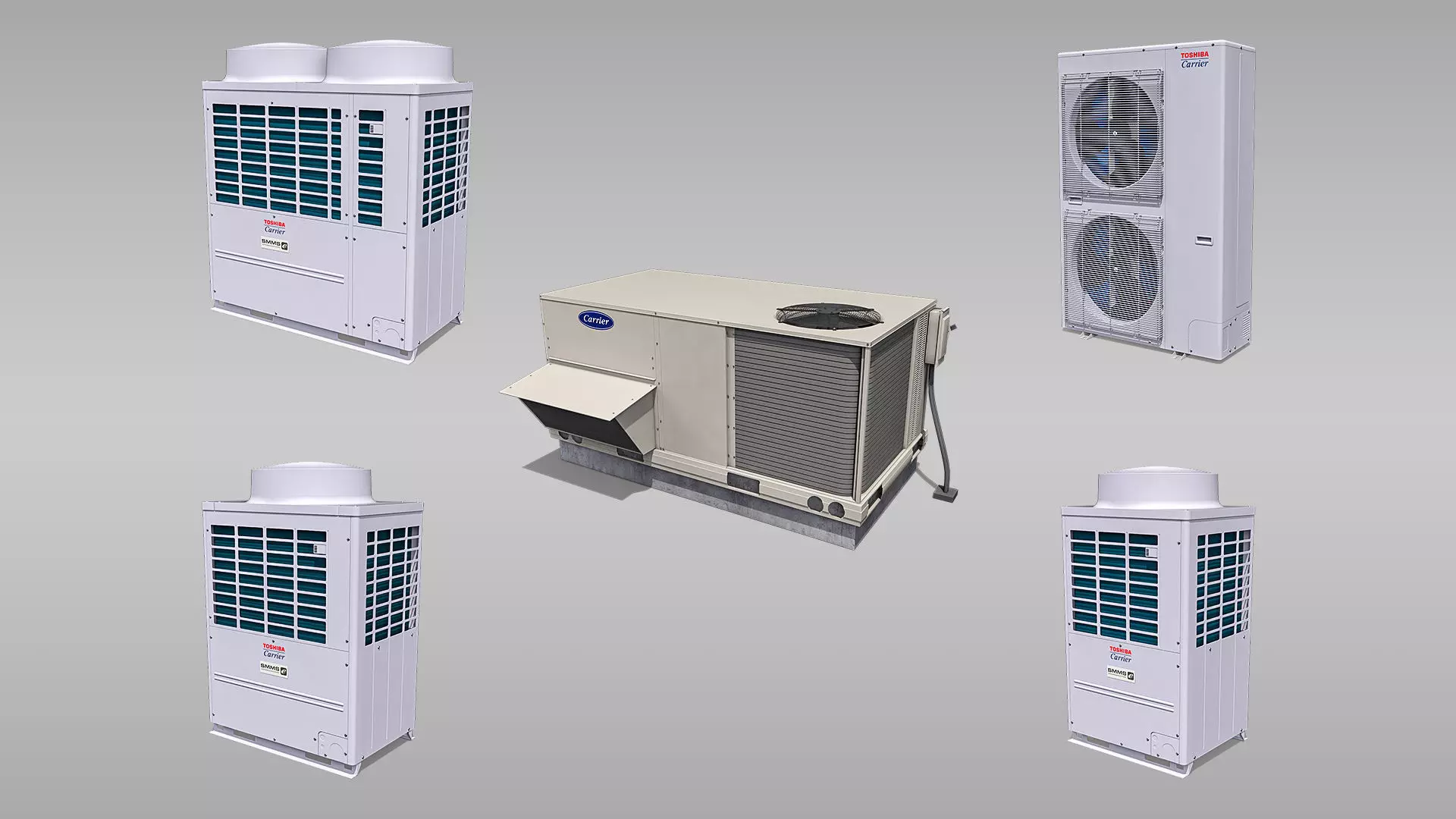 Outdoor Air Conditioning Units Collection _0