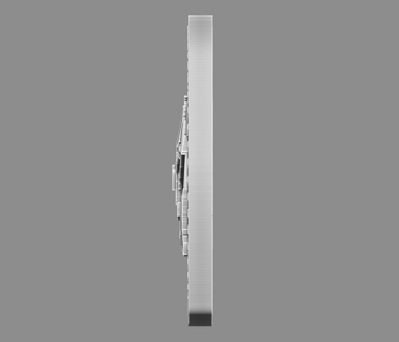 Dogecoin cryptocurrency  3D print model_8