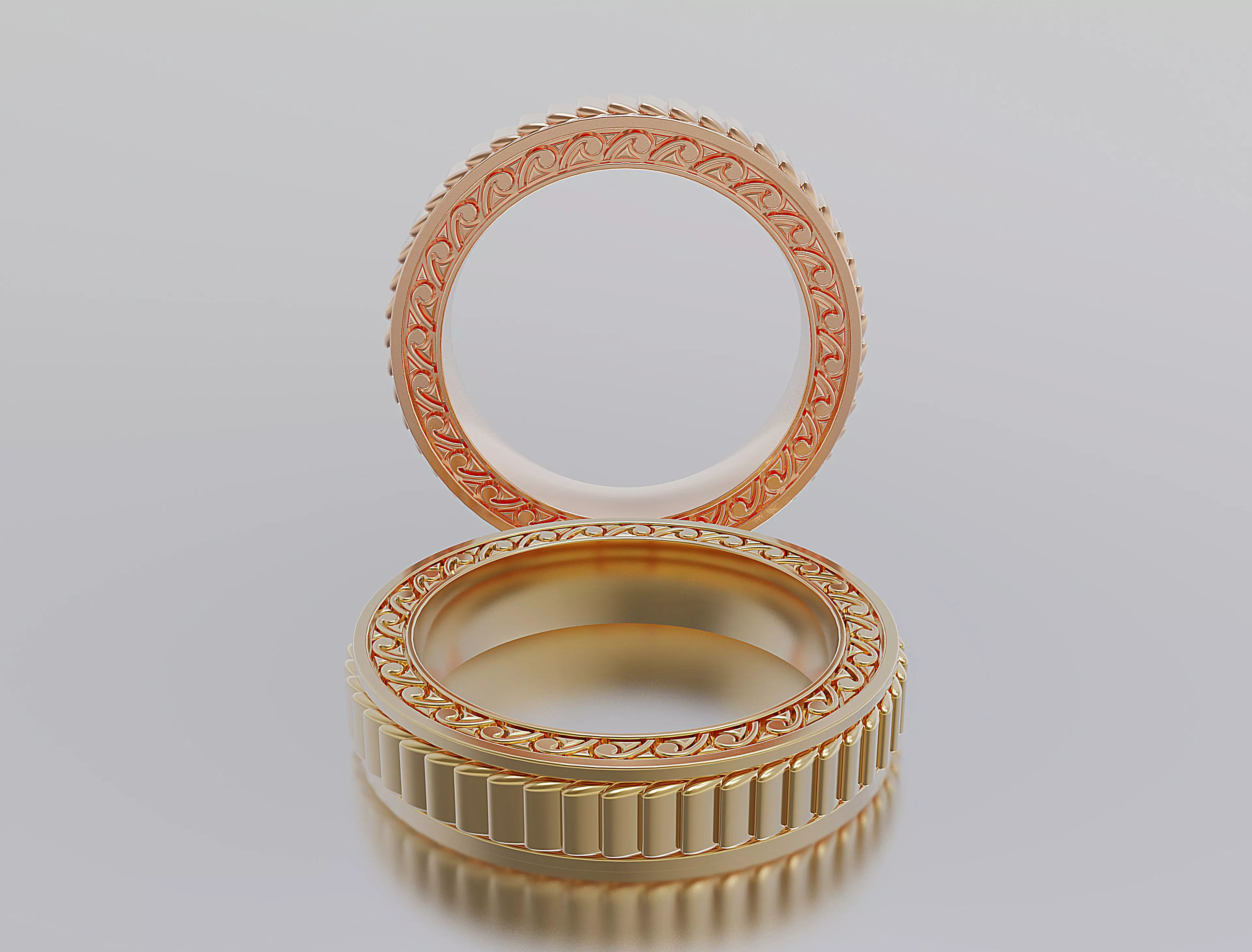 Wedding Ring  3D print model_0