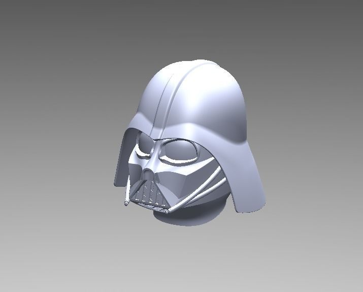 Darth Vadar Helmet 3D print model_2