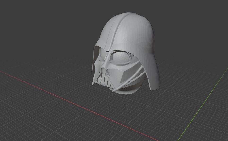 Darth Vadar Helmet 3D print model_10
