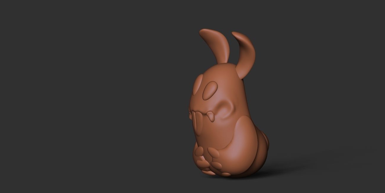 bunny hop 3D print model_2