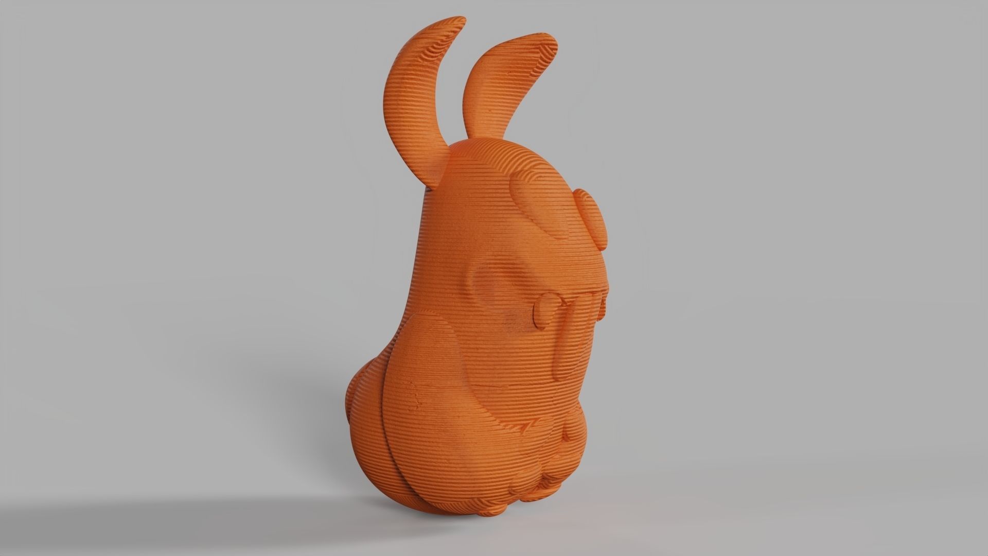 bunny hop 3D print model_3