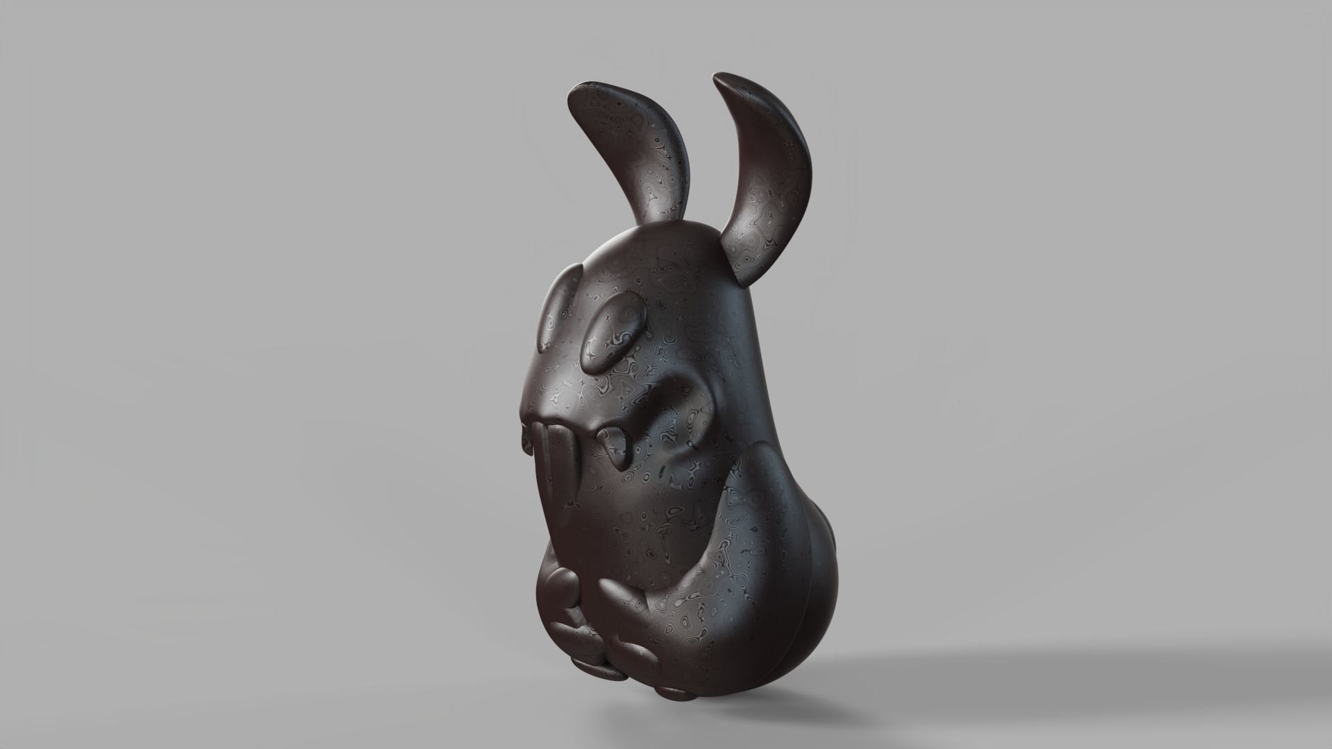 bunny hop 3D print model_4