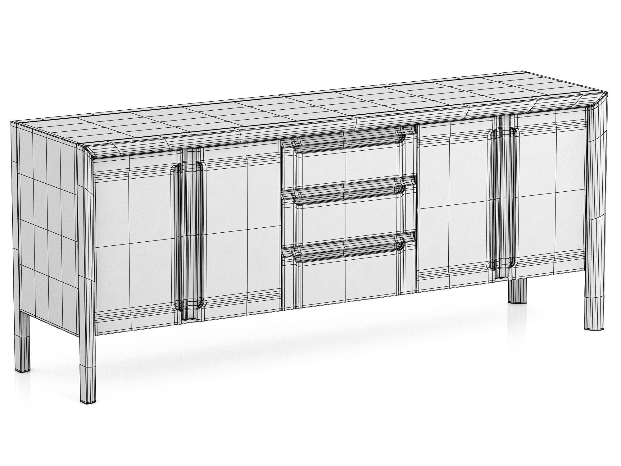 Dantone Home Square drawer 3D model_8