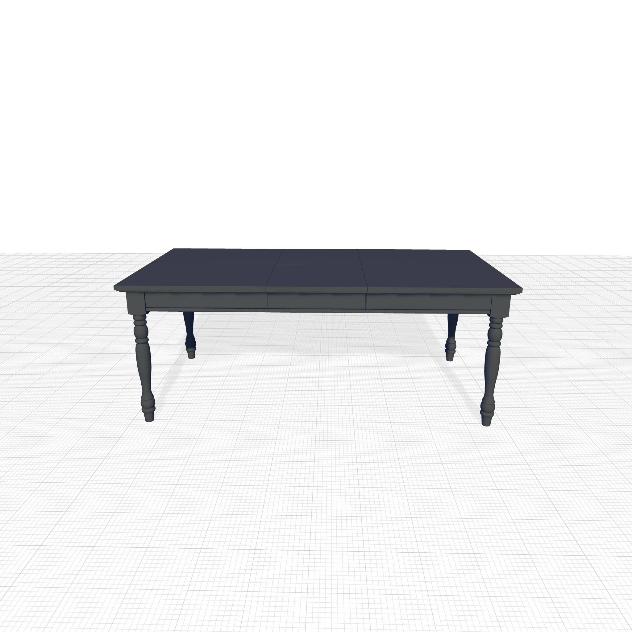 Laureus Butterfly Leaf Dining Table 3D model_2