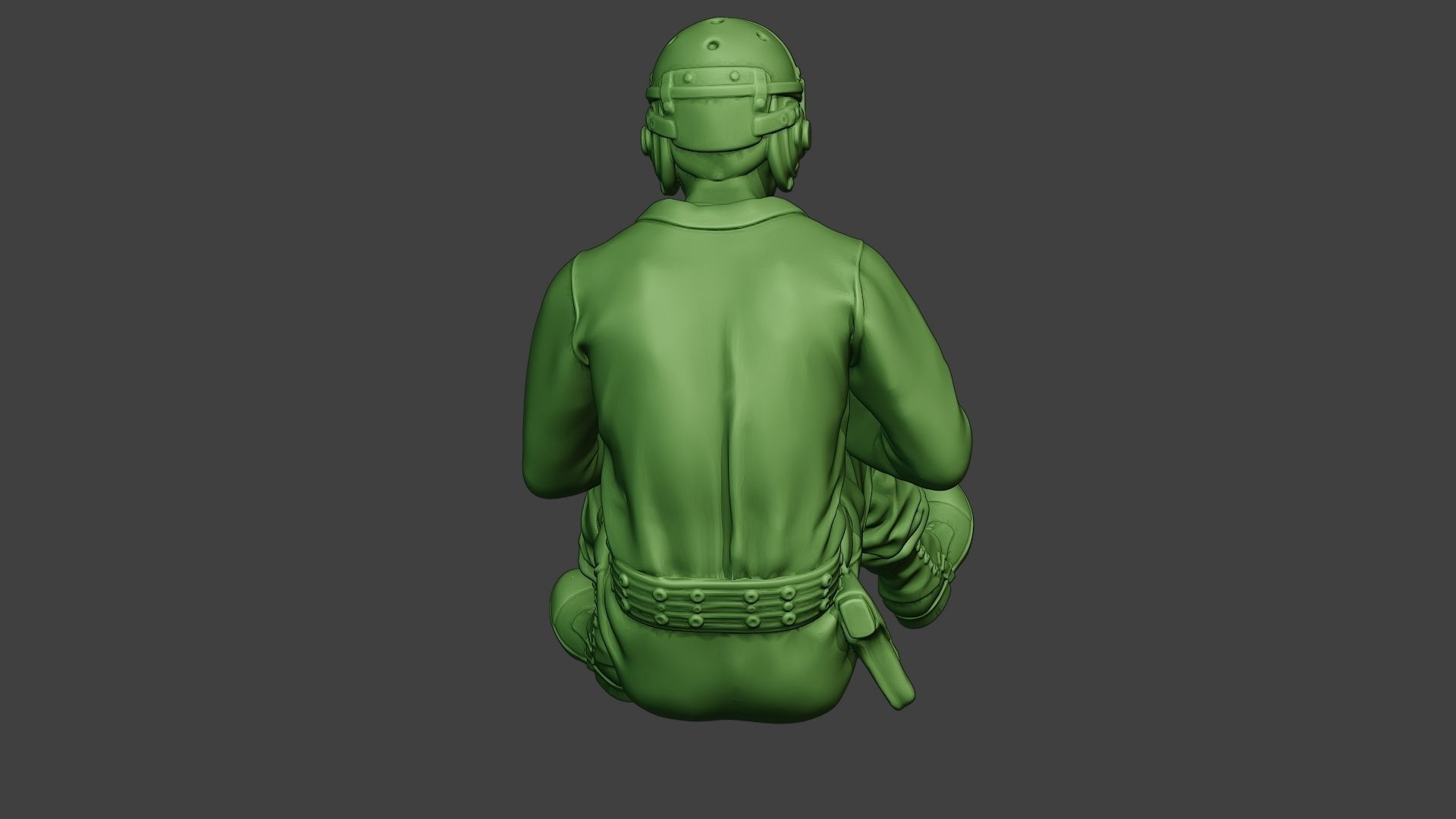 American Tank Crew unit ww2 Sit5 ATC1 3D print model_6