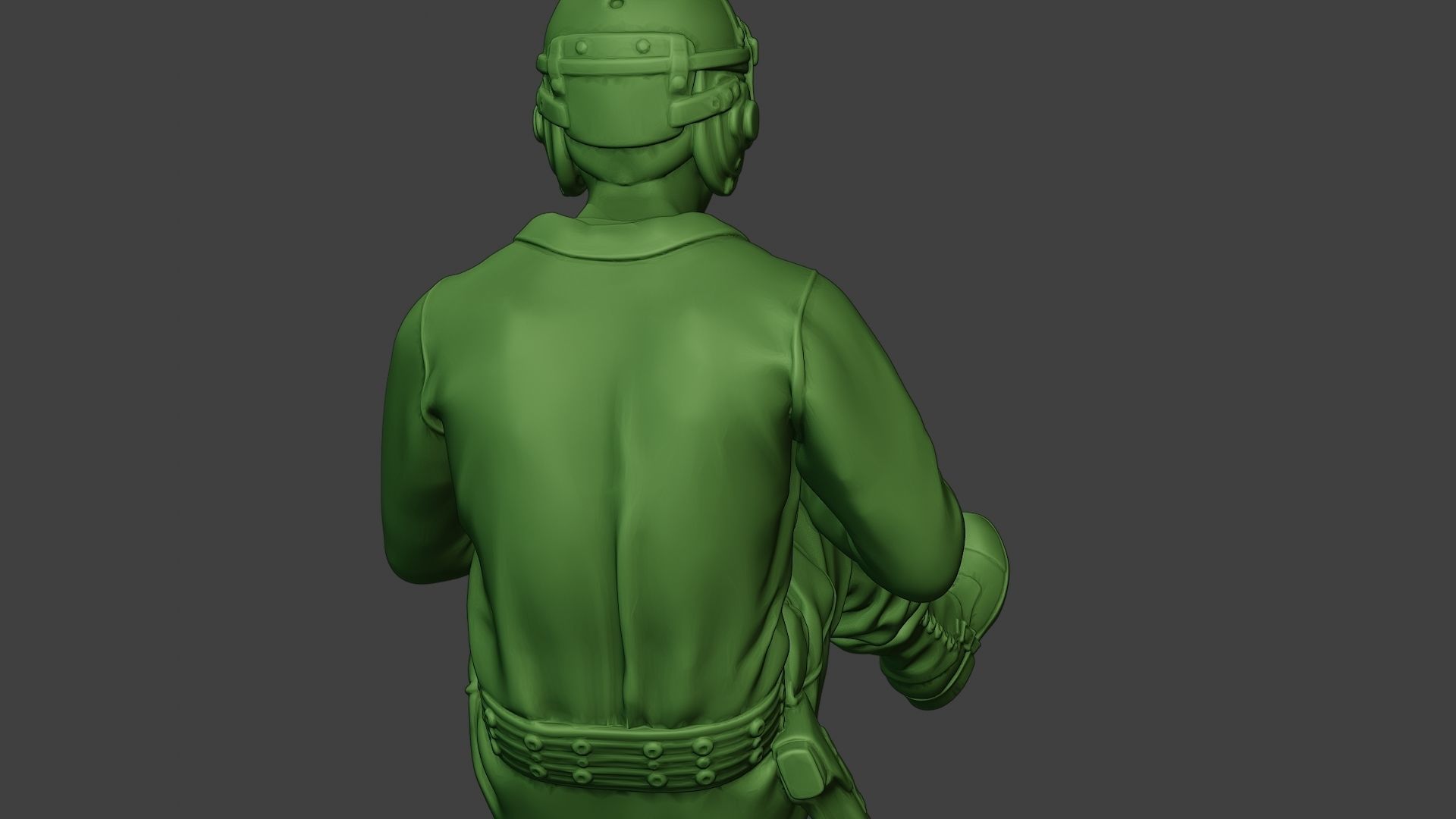 American Tank Crew unit ww2 Sit5 ATC1 3D print model_25