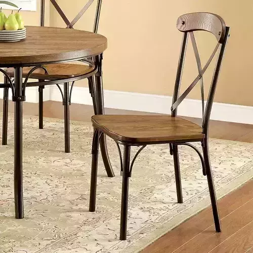 Maya Cross Back Side Chair