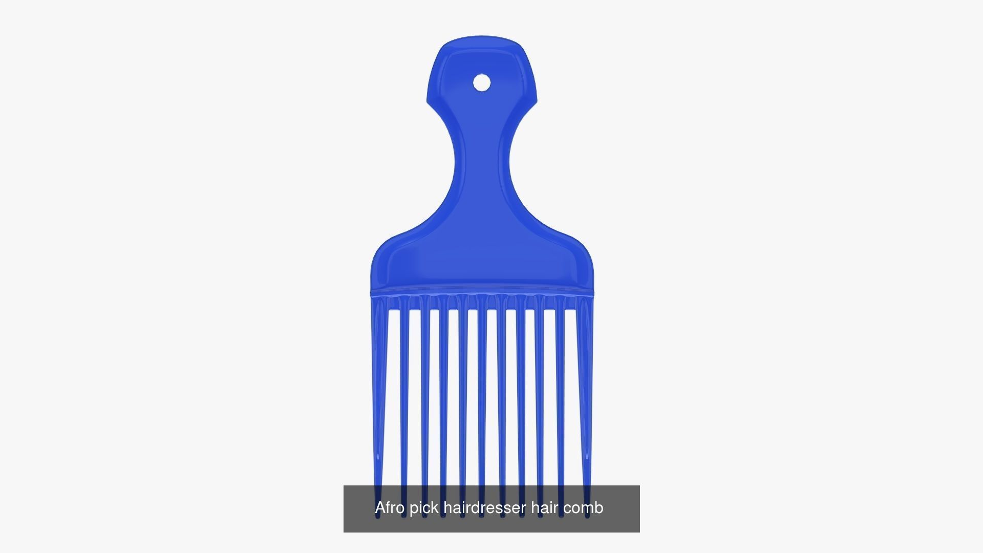 Hair combs 3D Model Collection_3
