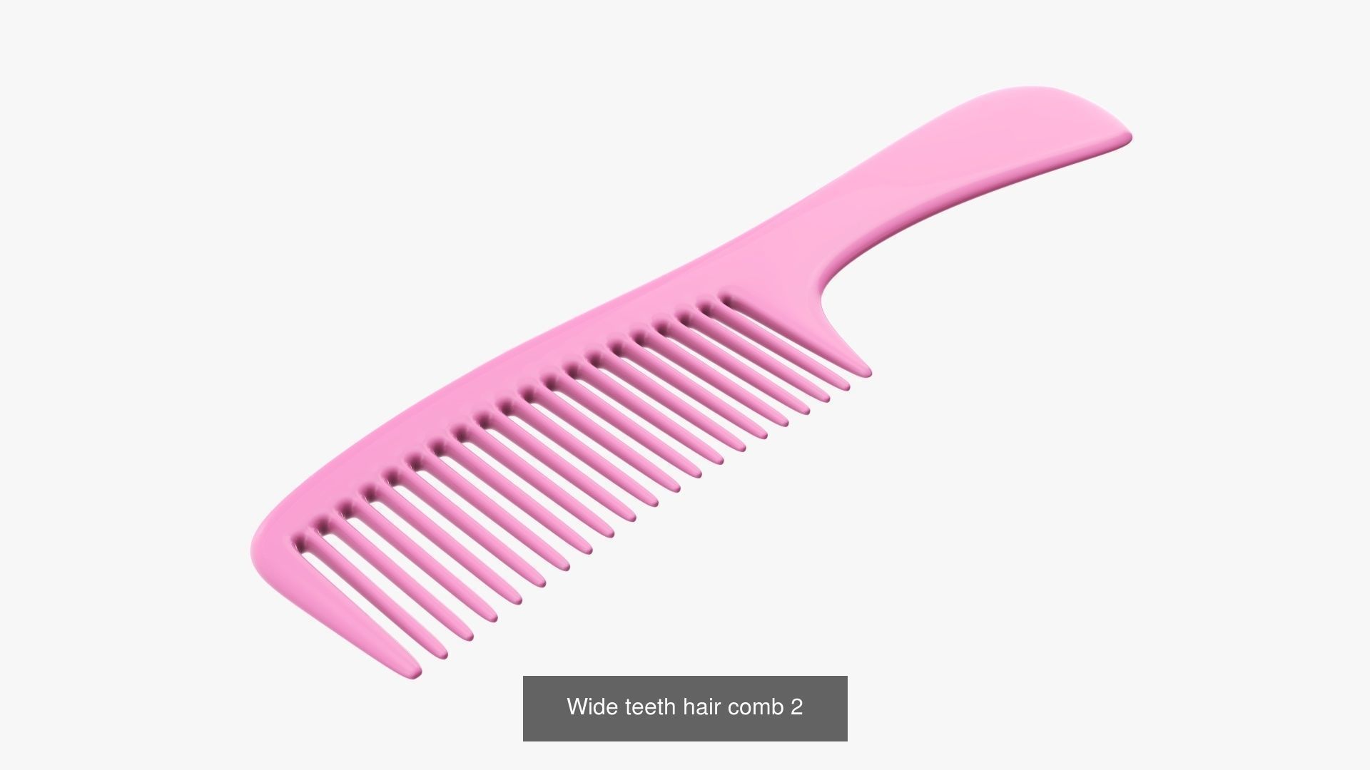 Hair combs 3D Model Collection_6