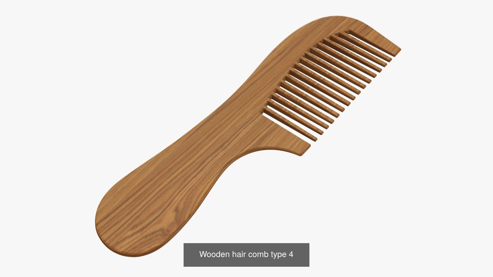 Hair combs 3D Model Collection_5