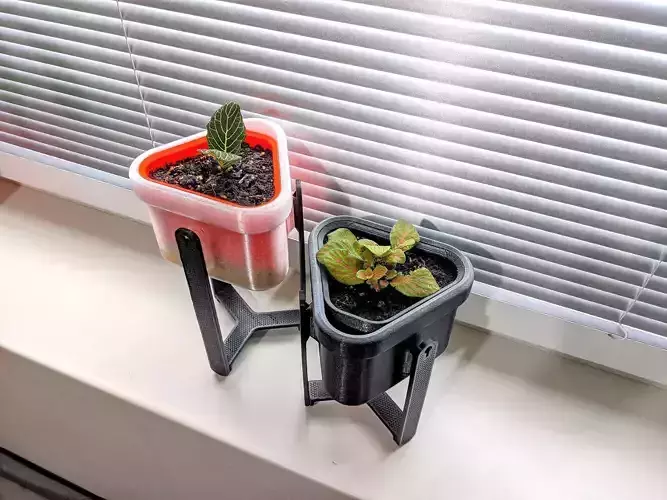 Trinity Planter 3D print model