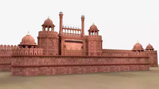 RED FORT 3D model
