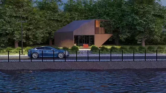 LAKE HOUSE 3D model
