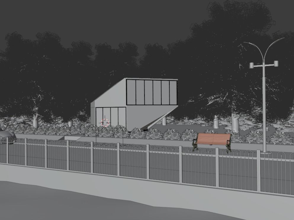 LAKE HOUSE 3D model_4