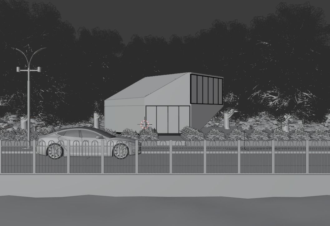 LAKE HOUSE 3D model_3