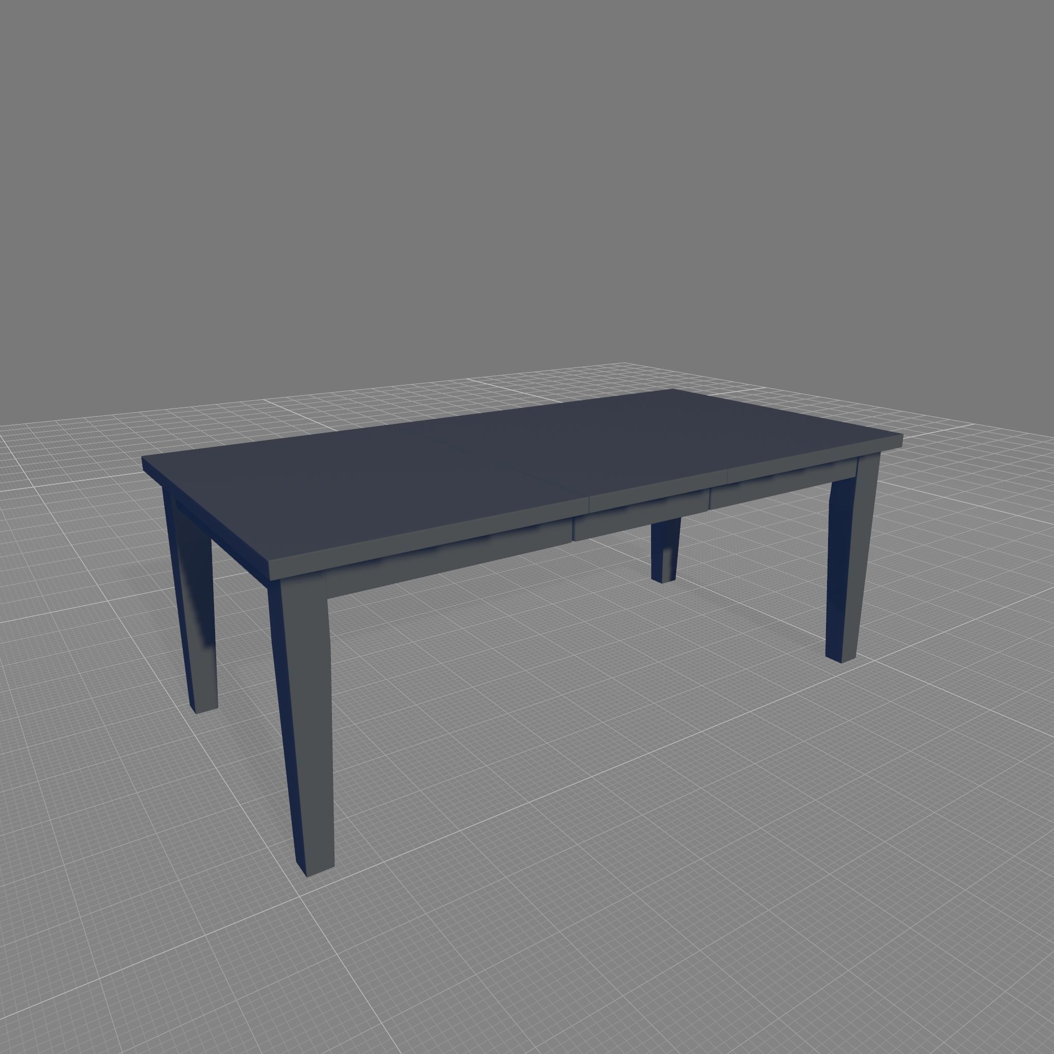 Dining Table 3D model_3