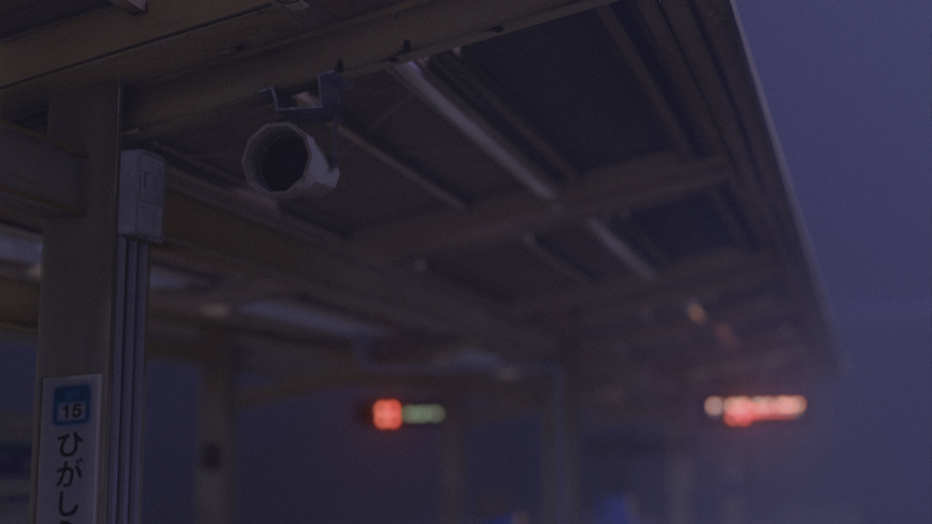 Train Station Environment Modelling Low-poly 3D model_13