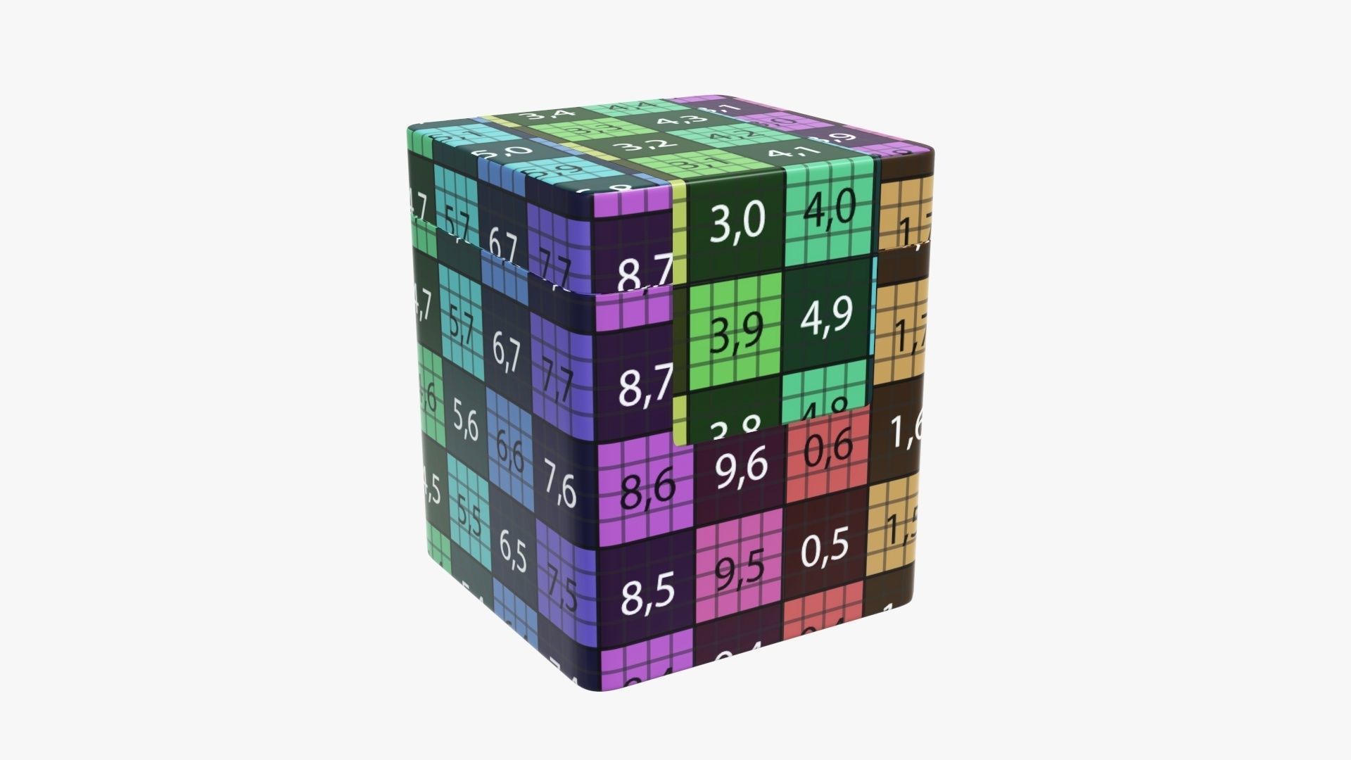 metal tin cans various shapes 3D Model Collection_31