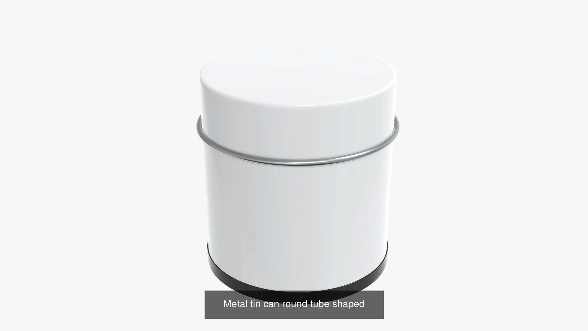 metal tin cans various shapes 3D Model Collection_38