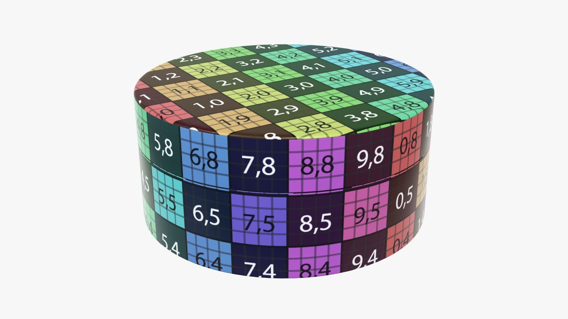 metal tin cans various shapes 3D Model Collection_37