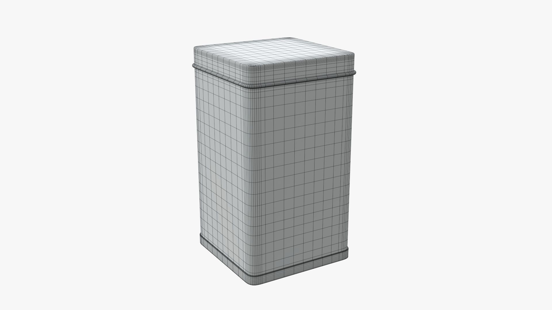 metal tin cans various shapes 3D Model Collection_24