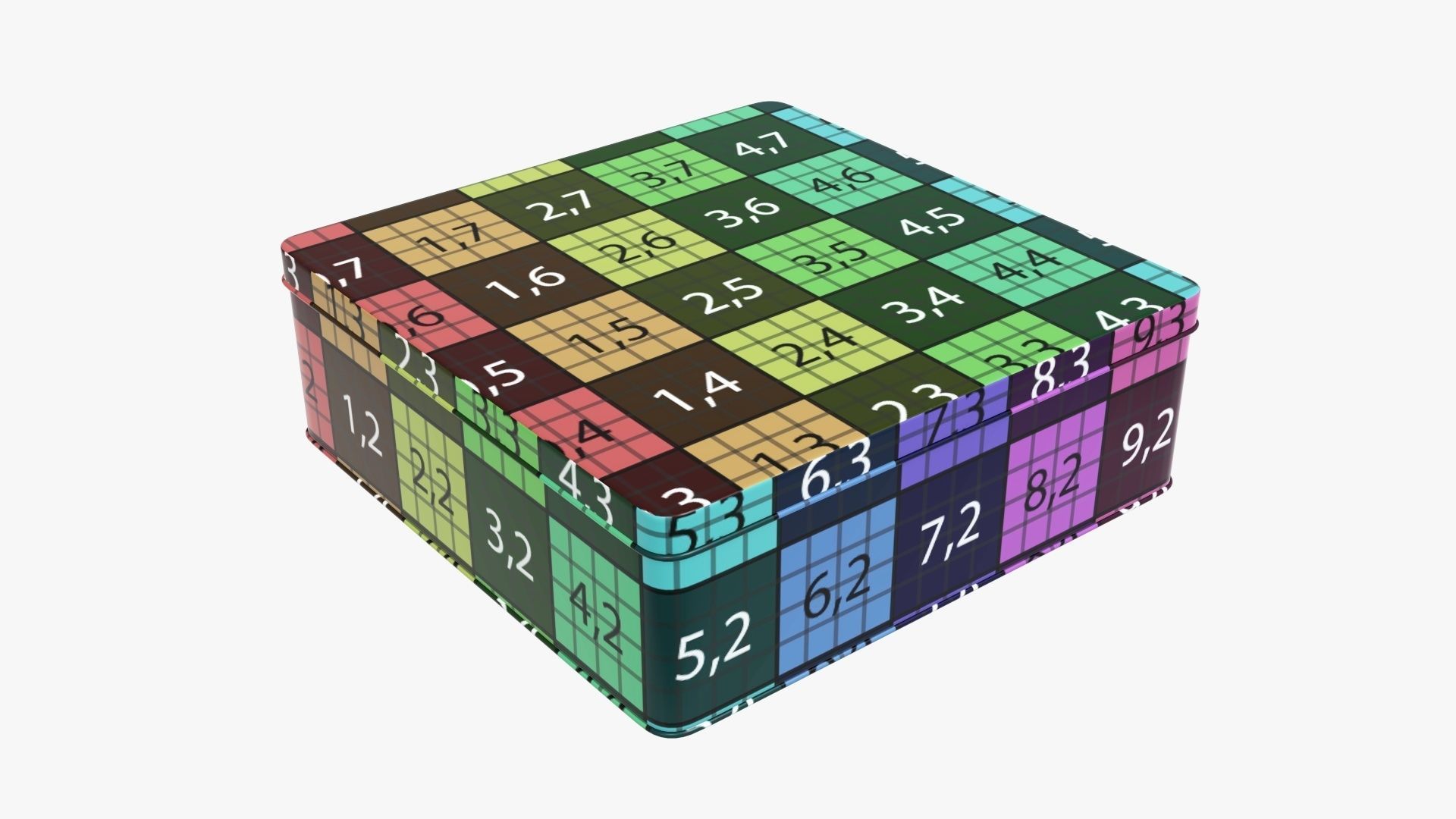 metal tin cans various shapes 3D Model Collection_19