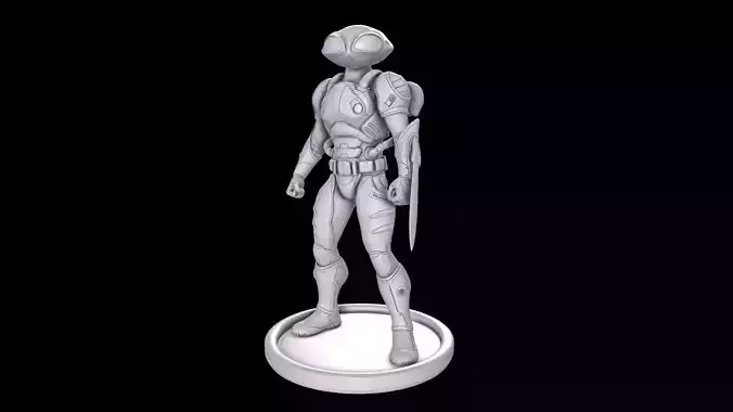 Black Manta  3D print model