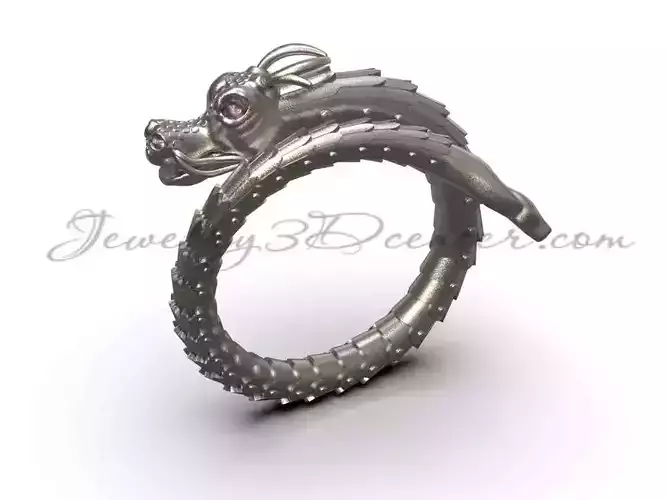 ring dragon MR 40 3D print model