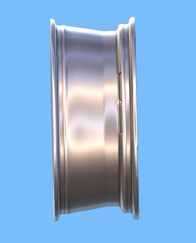 Jeep Renegade 4xe S 2020 19-inch rim  3D print model_3