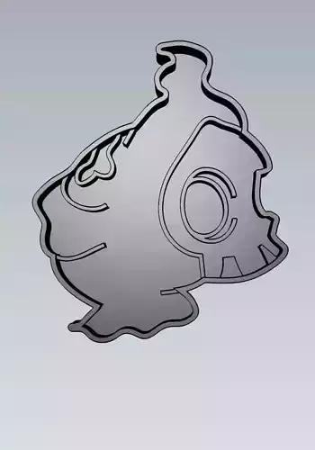 Pokemon Duskull Cookie Cutter Stamp Cake Decorating