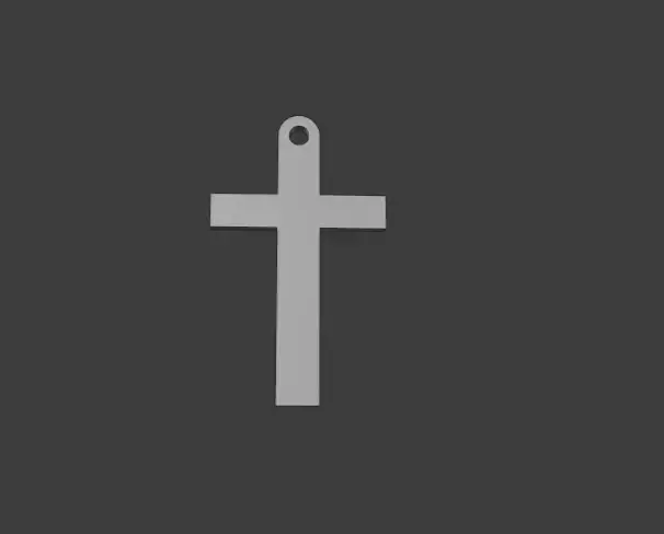 Cross pendant
