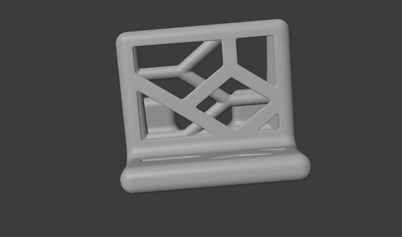 Phone Stand 3D print model_8