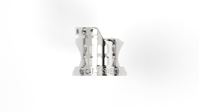 Coliseu Charm 3D print model