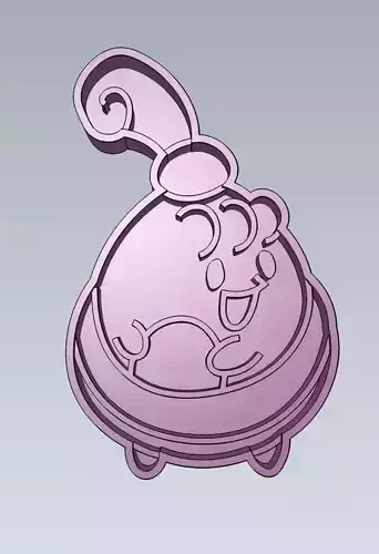 Pokemon Happiny Cookie Cutter Stamp Cake Decorating