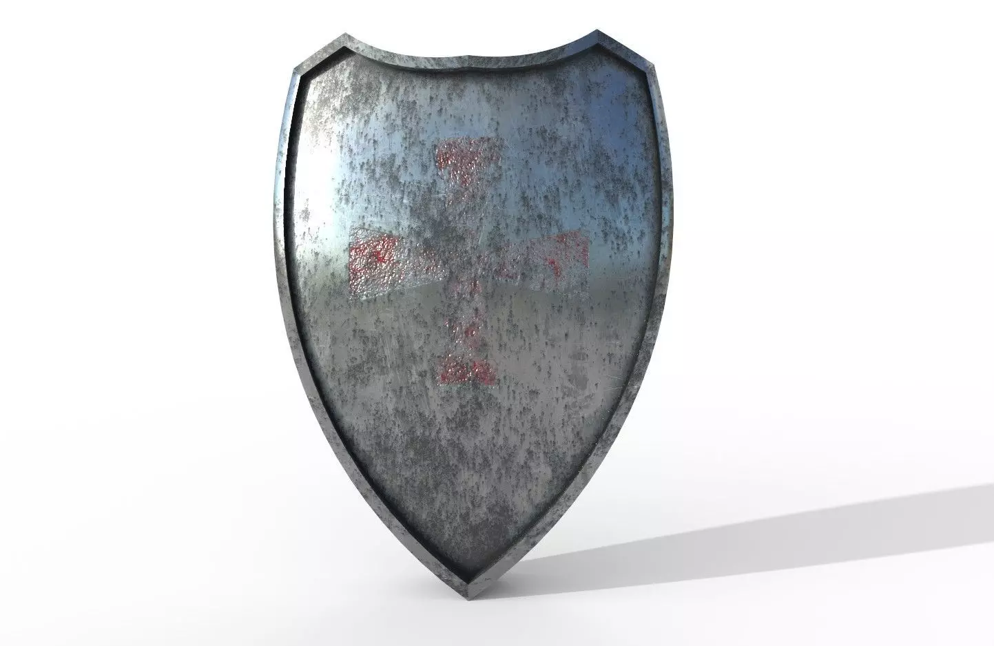 Shield 04 Free low-poly 3D model_0