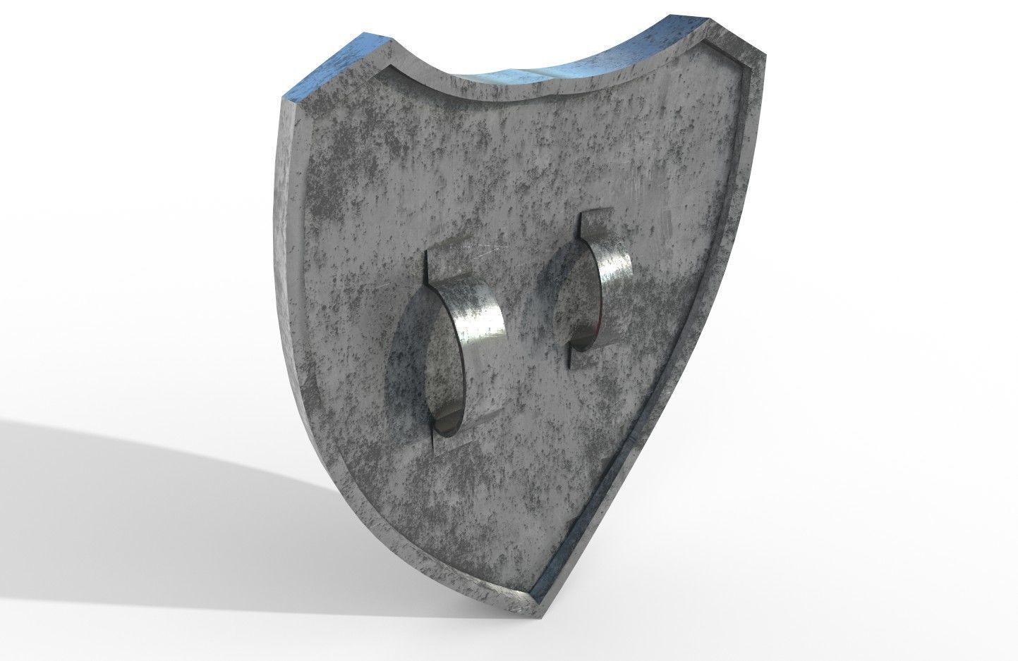 Shield 04 Free low-poly 3D model_9