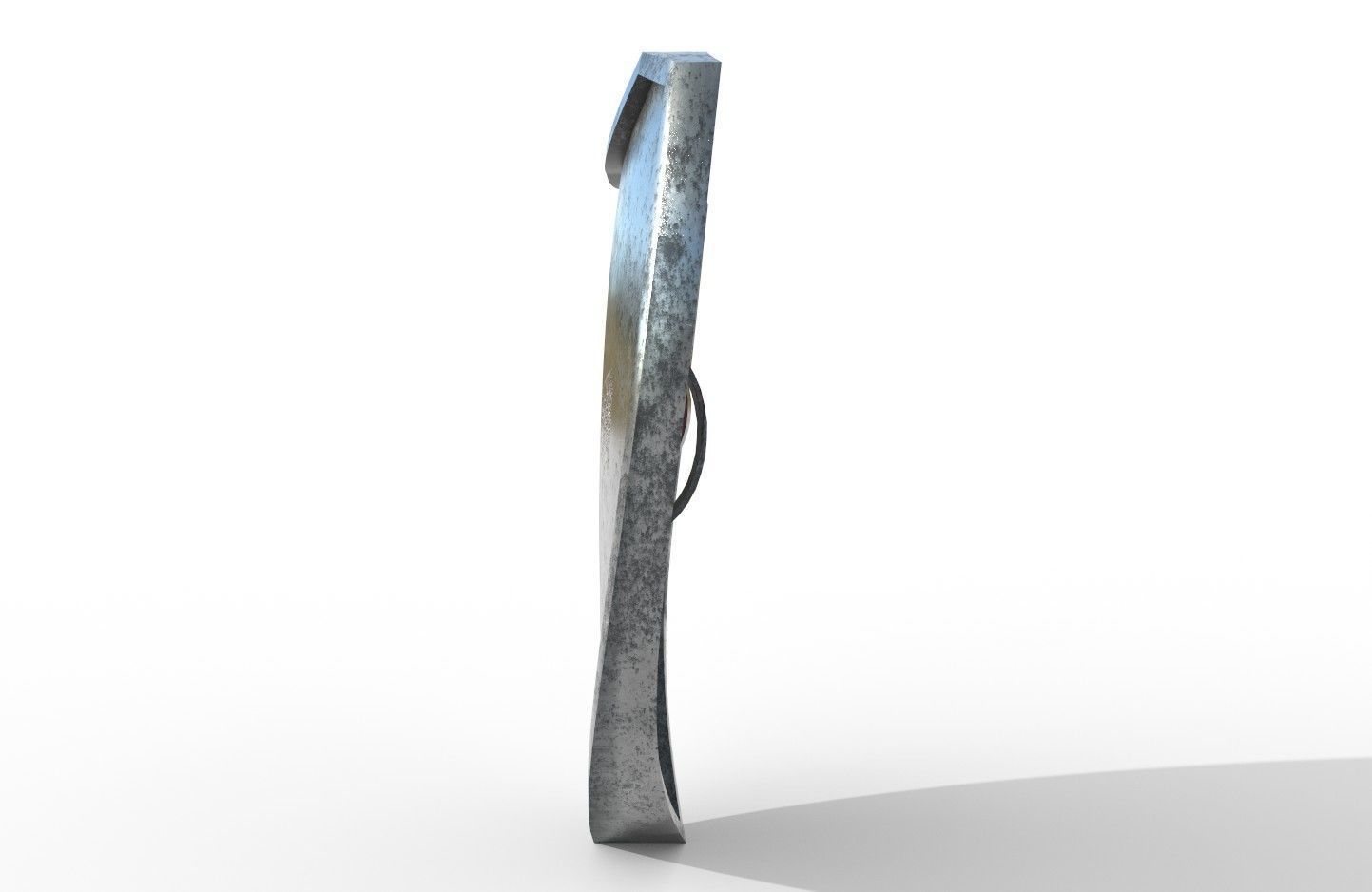 Shield 04 Free low-poly 3D model_5