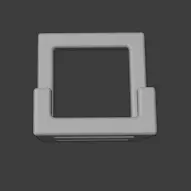 Small Minimalistic Phone Stand 3D print model