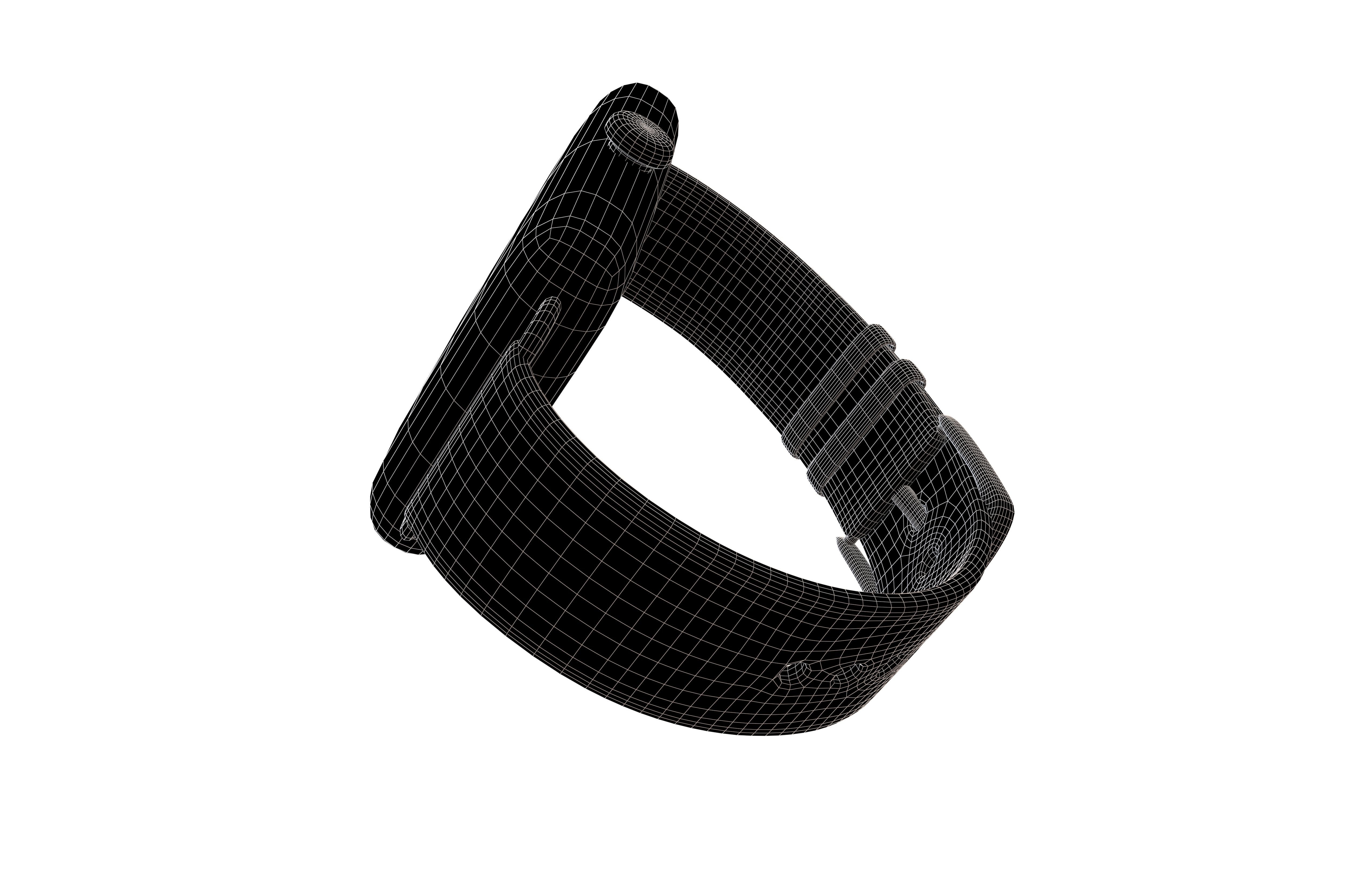 Watch v4 001 Low-poly 3D model_4