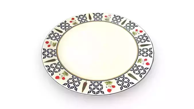 Vintage Dinner Plate