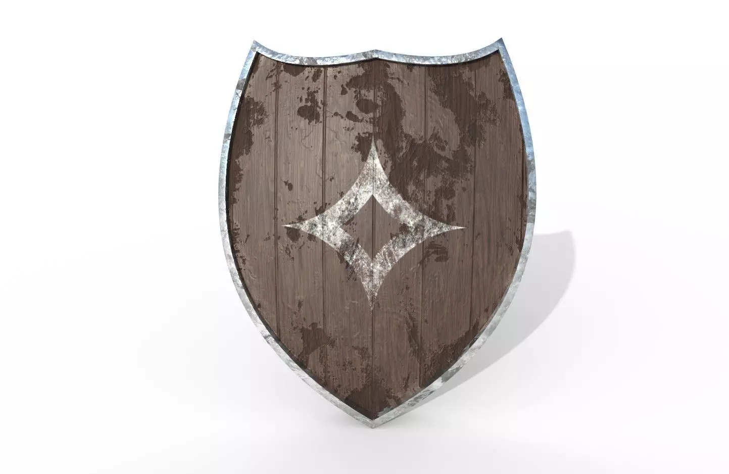 Shield 05 Low-poly 3D model