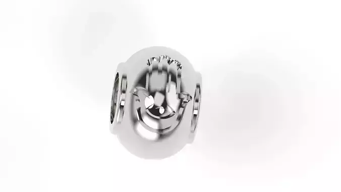 Rounded Charm Fatimas Hand