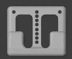 Phone stand with medium detail