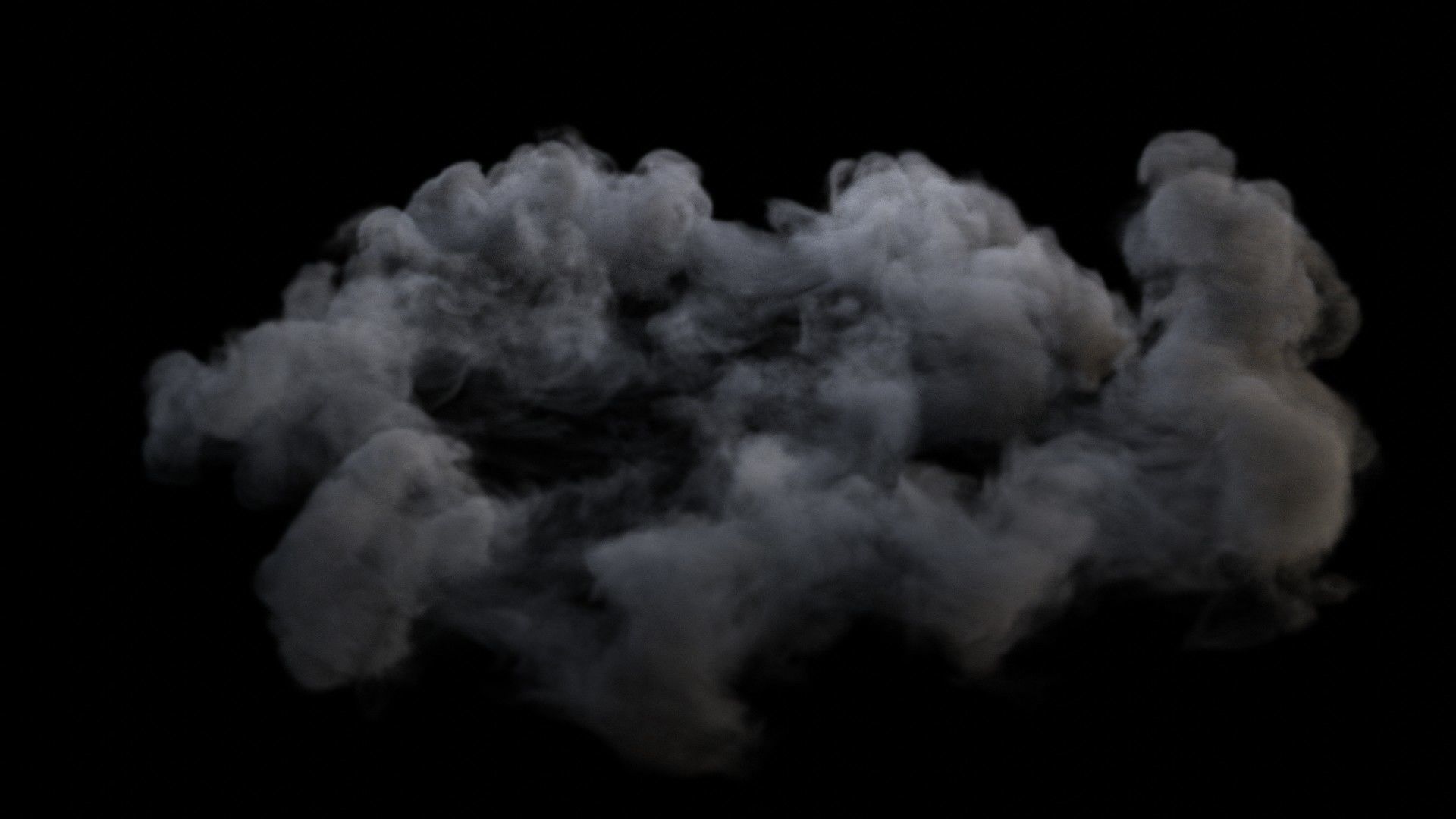 Smoke Burst VDB 3D model_4